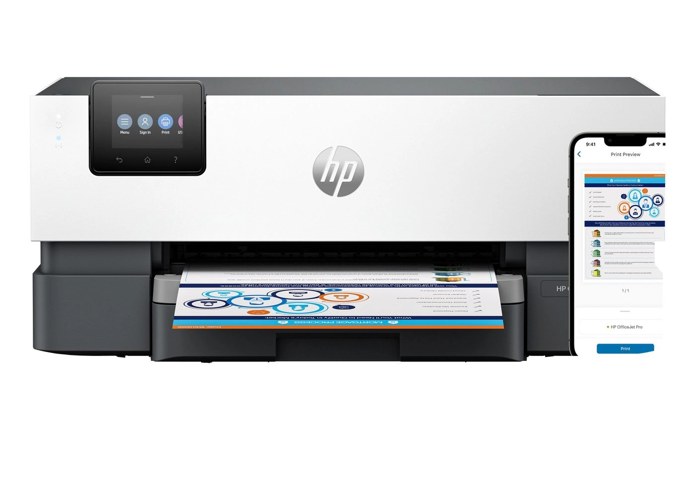 T HP OfficeJet Pro 9110 b