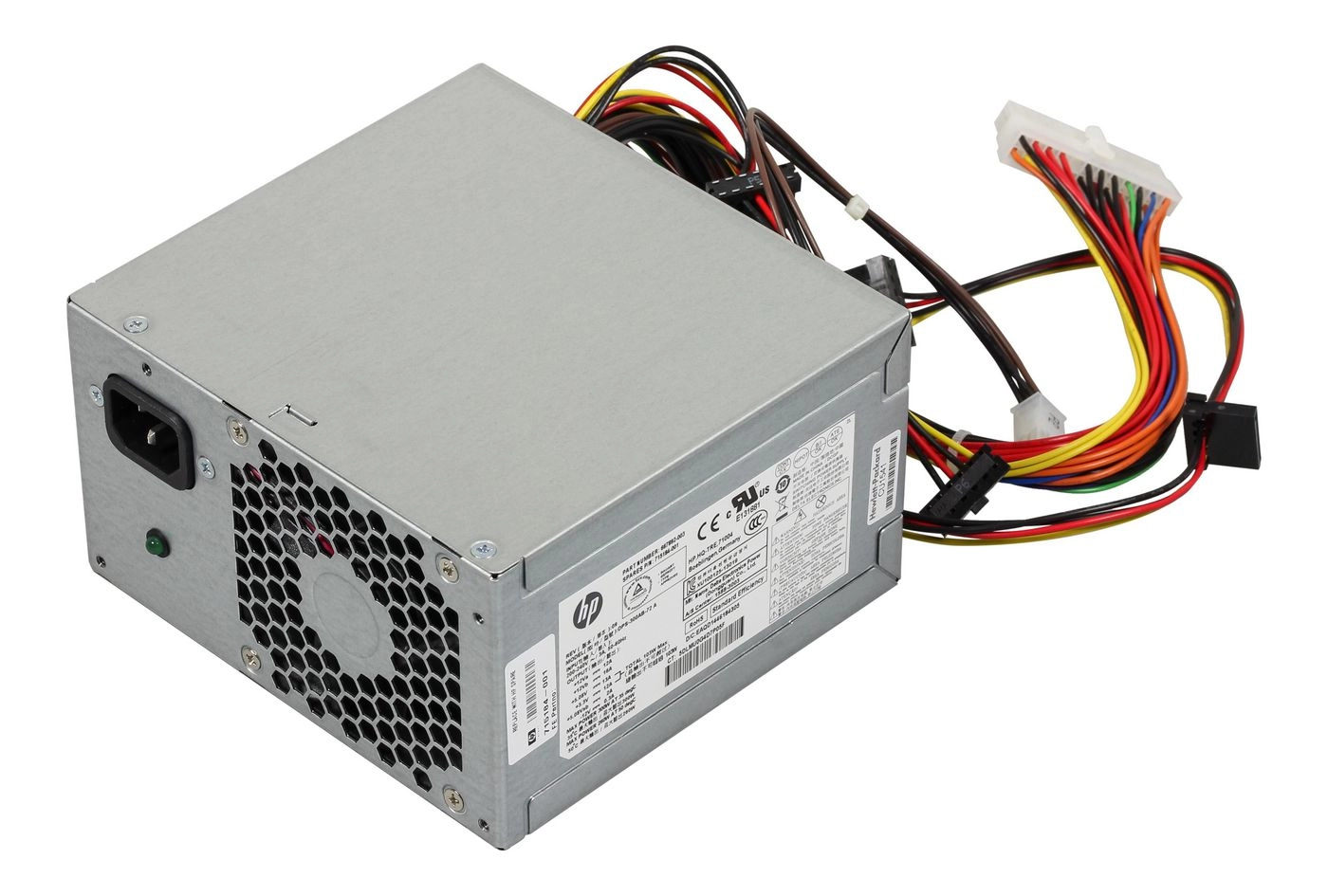 HP 715184-001 barošanas avotu vienība 300 W 24-pin ATX Pelēks