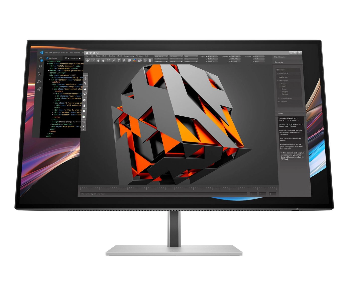 HP Series 7 Pro 27 inch 4K Thunderbolt 4 Monitor - 727pk