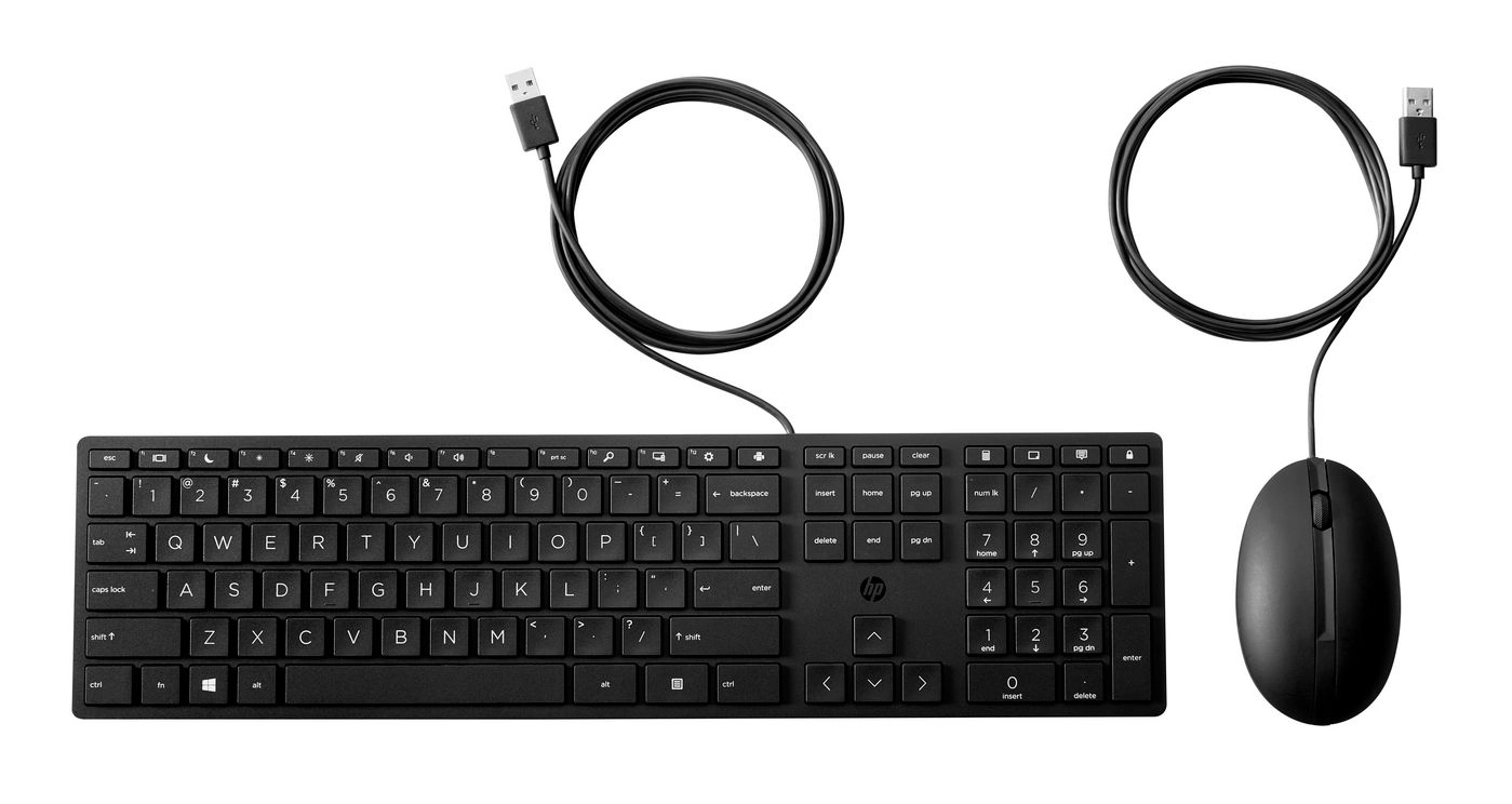 HP 320MK USB Wired Mouse Keyboard