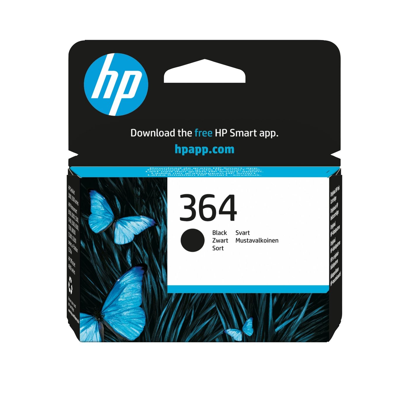 CB316EE#ABB HP 364 PSC Tinte black