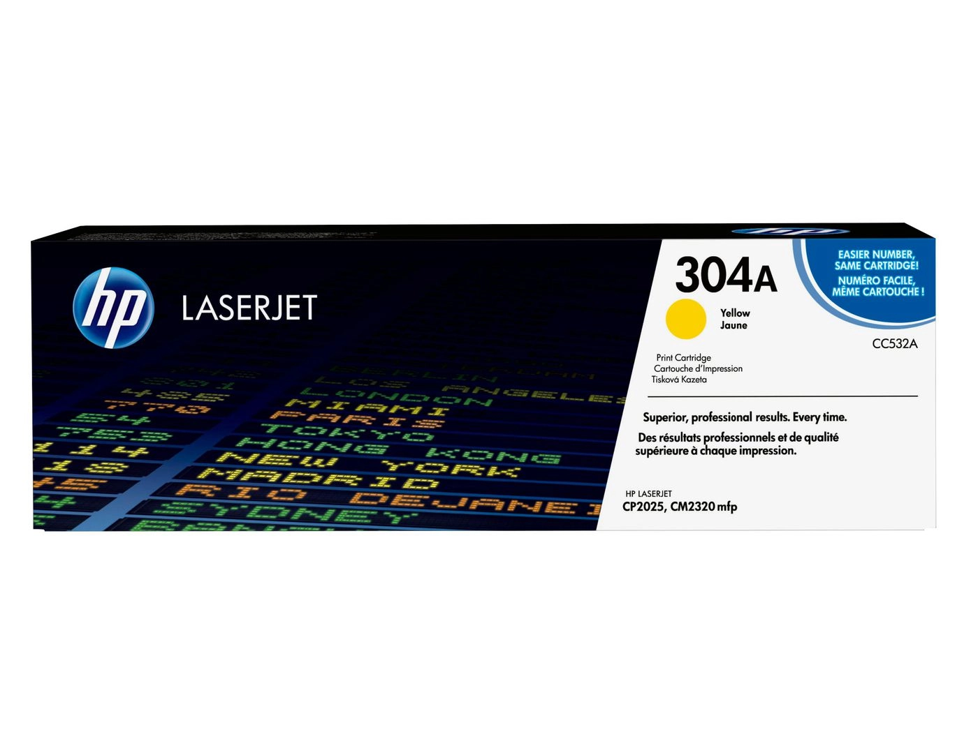 HP 304A Yellow Original LaserJet Toner