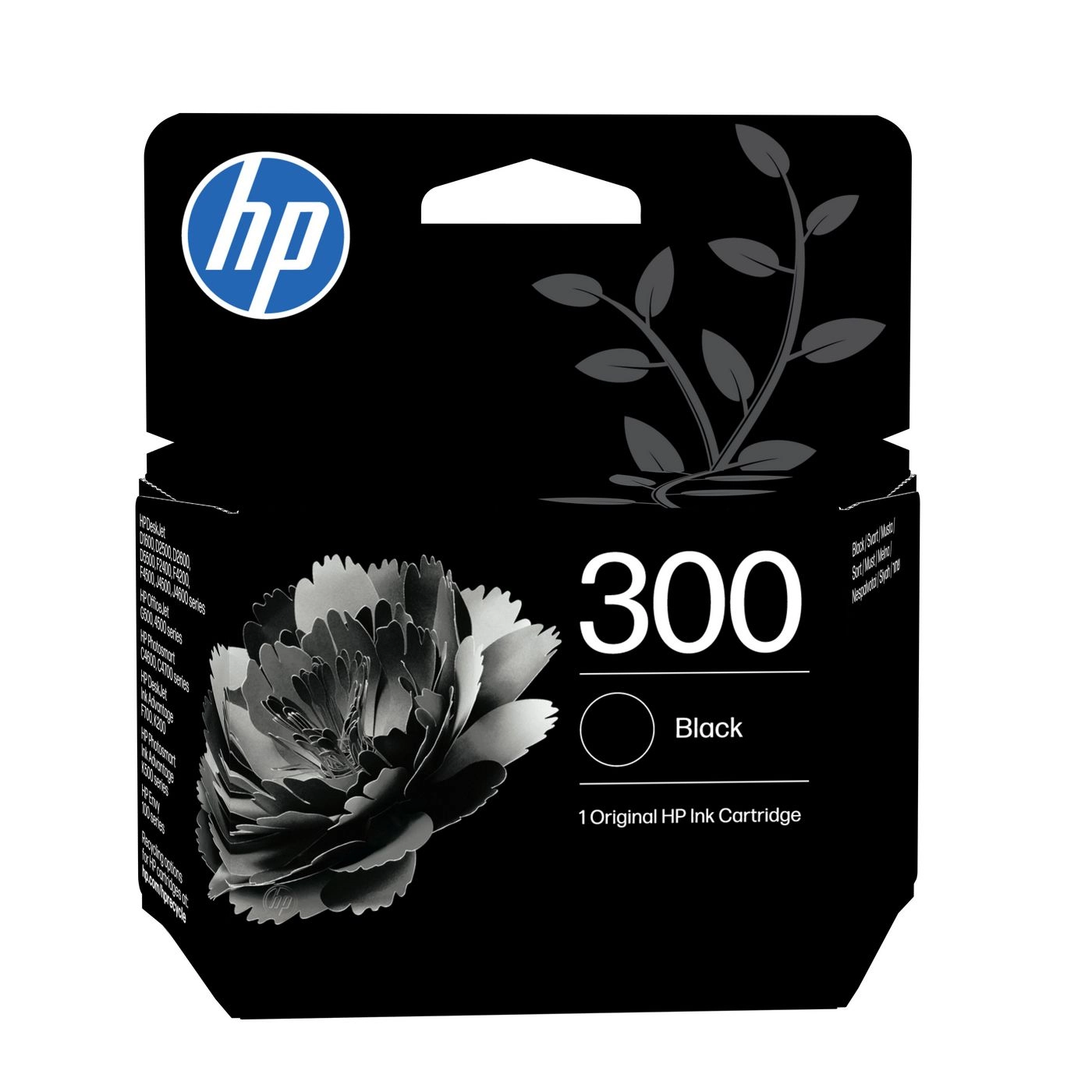 HP 300 Schwarz Tintenpatrone 4ml CC640EE