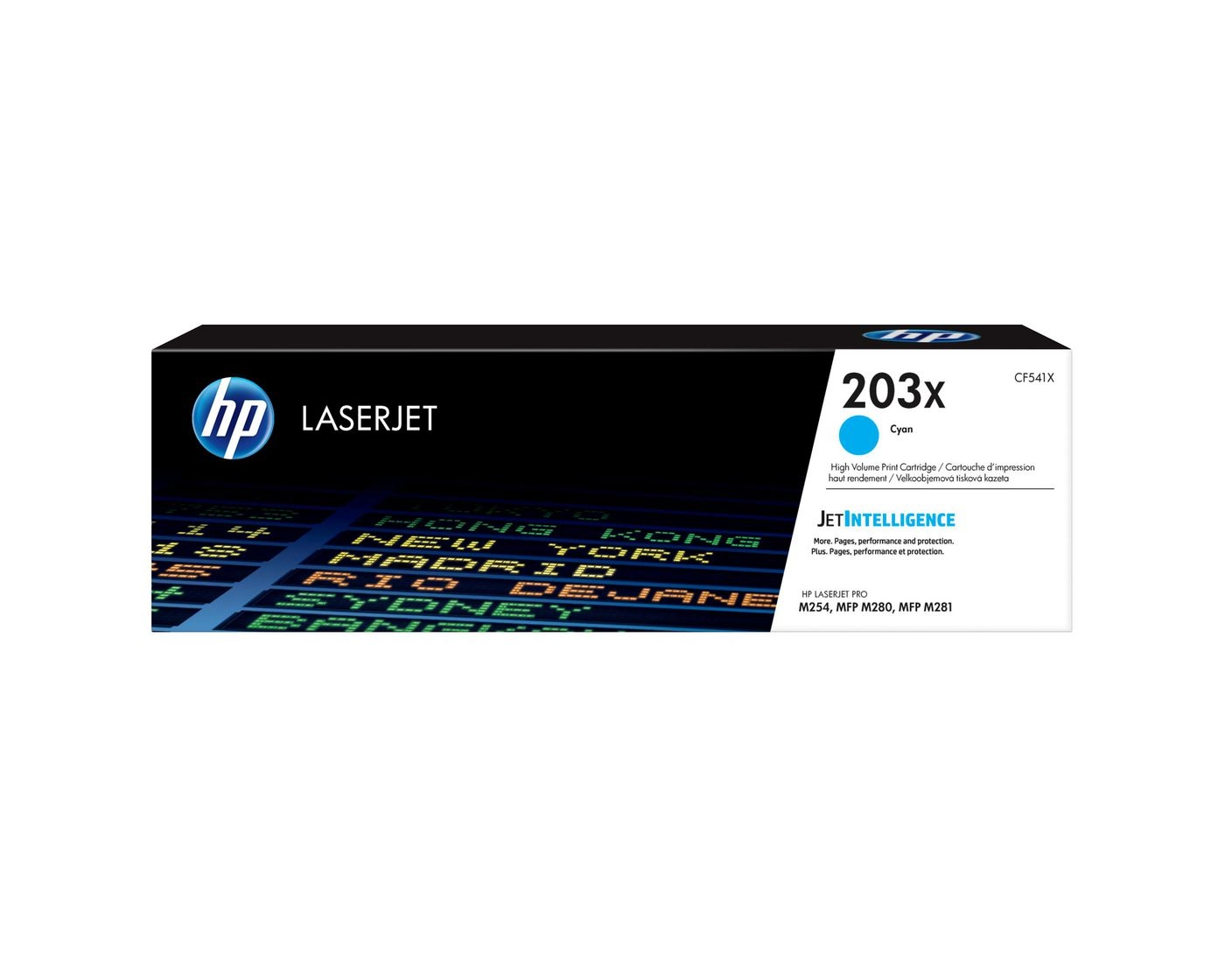 HP 203X Cyan LaserJet Tonerpatrone 2898058