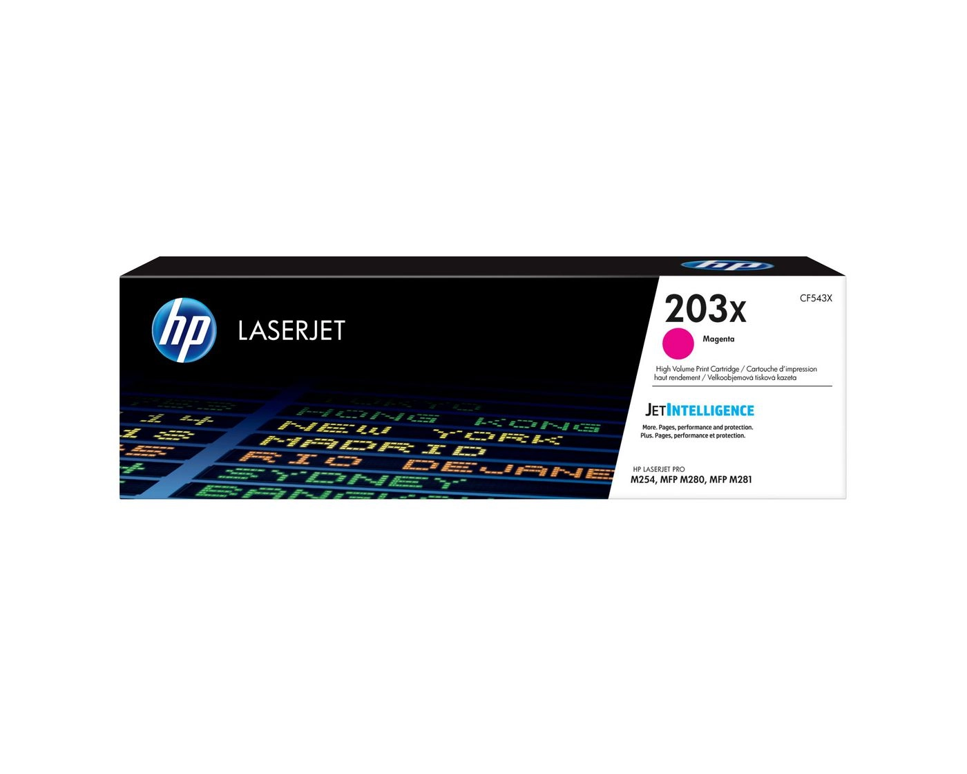 HP 203X Magenta LaserJet Tonerpatrone 2898062