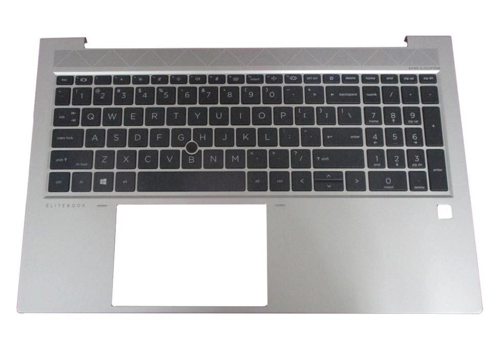 HP TOP COVER W/KB CP GR