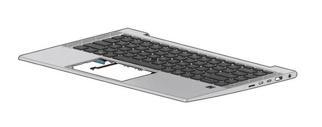 HP TOP COVER W/ KBD CP+PS