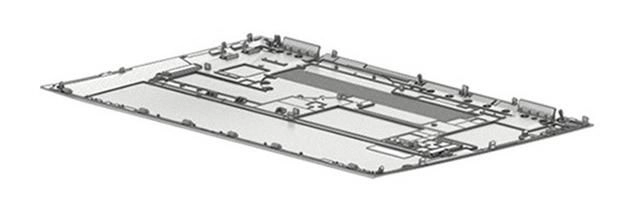HP M46055-001 laptop spare part Bottom