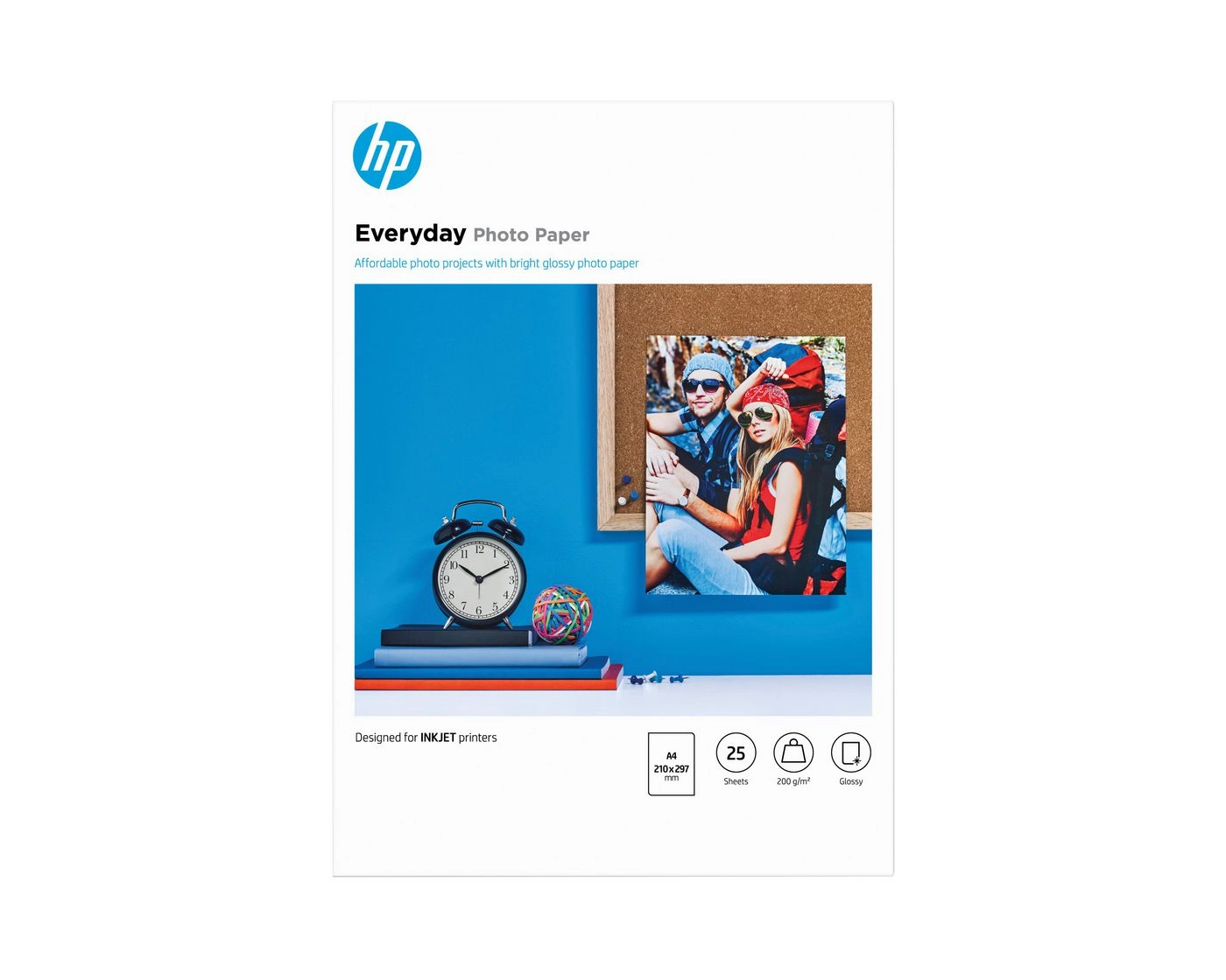HP Everyday Photo Paper  Glossy  200