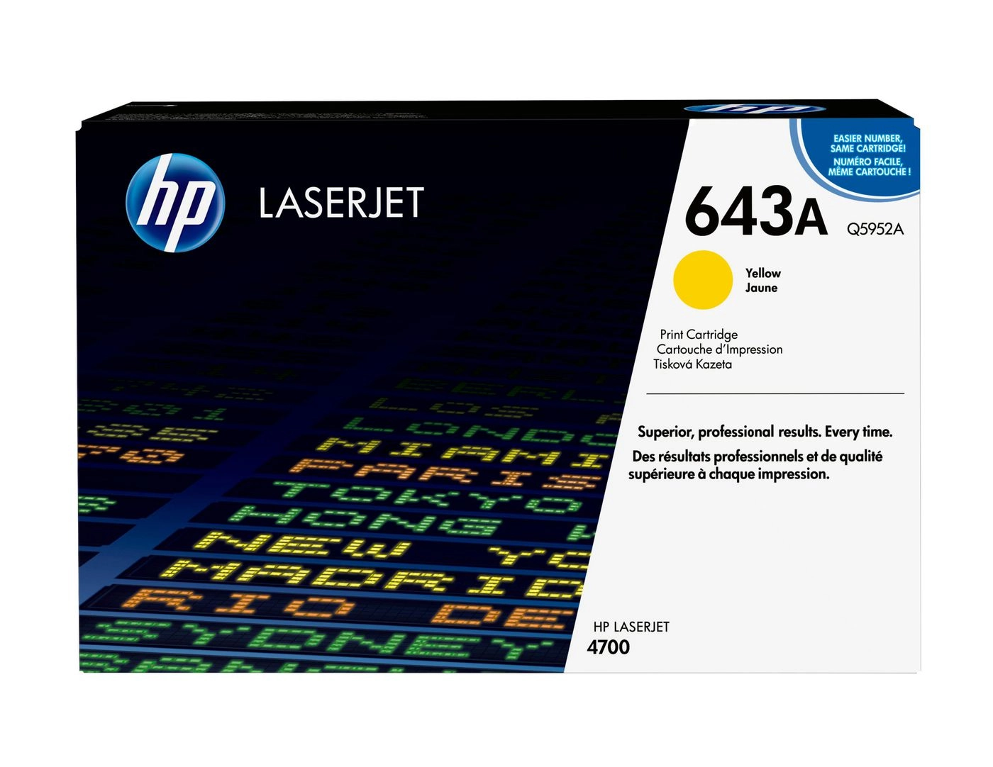 HP Original 643A Toner yellow 10