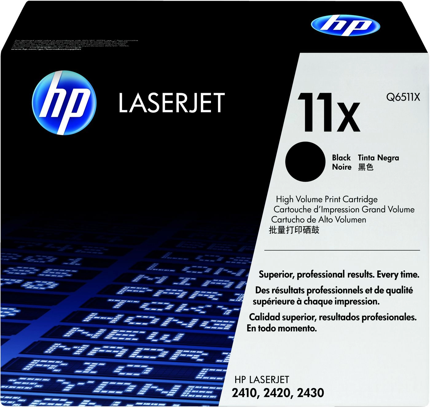 HP 11X High Yield Black Original