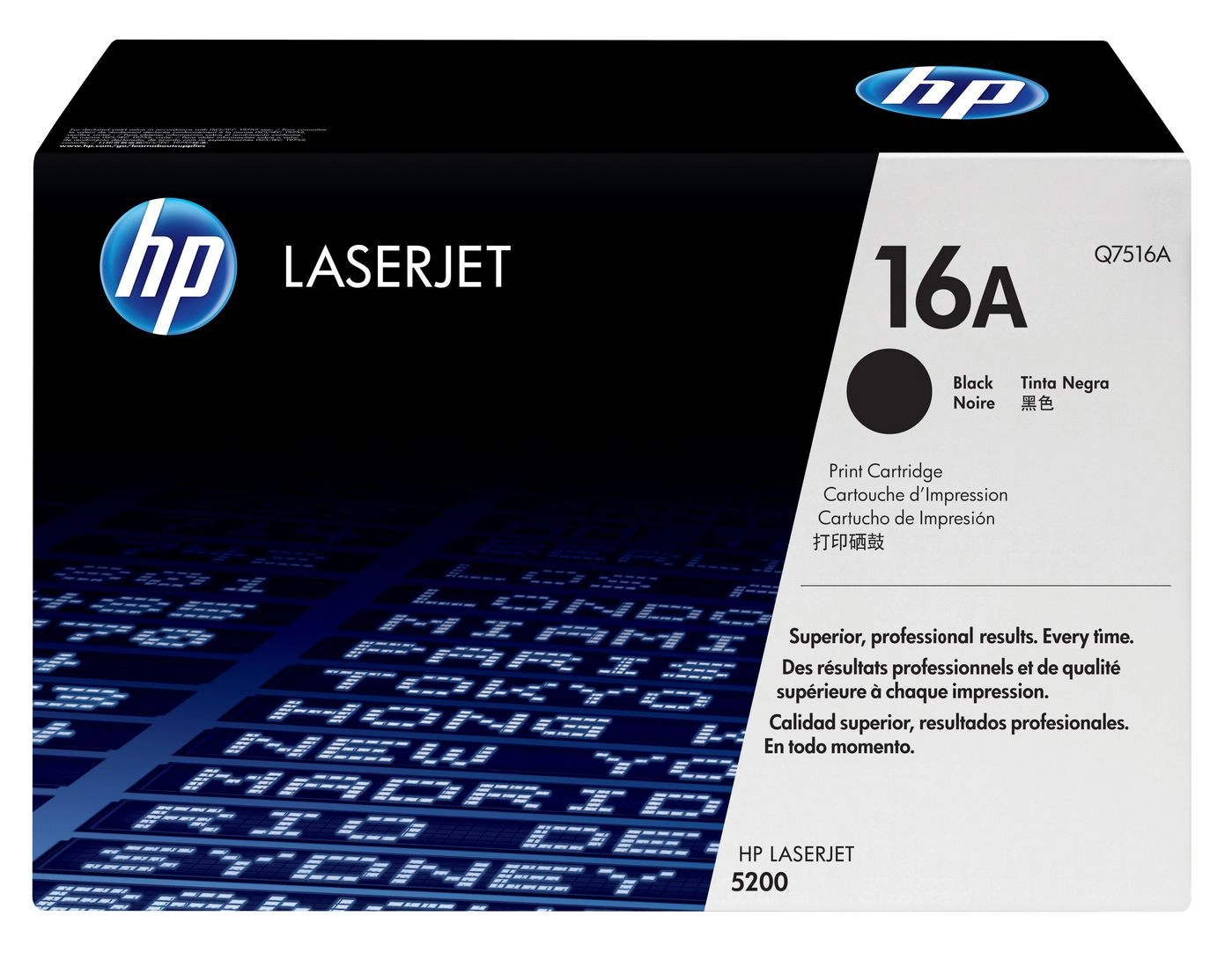 HP # 16A Q7516A black Q7516A