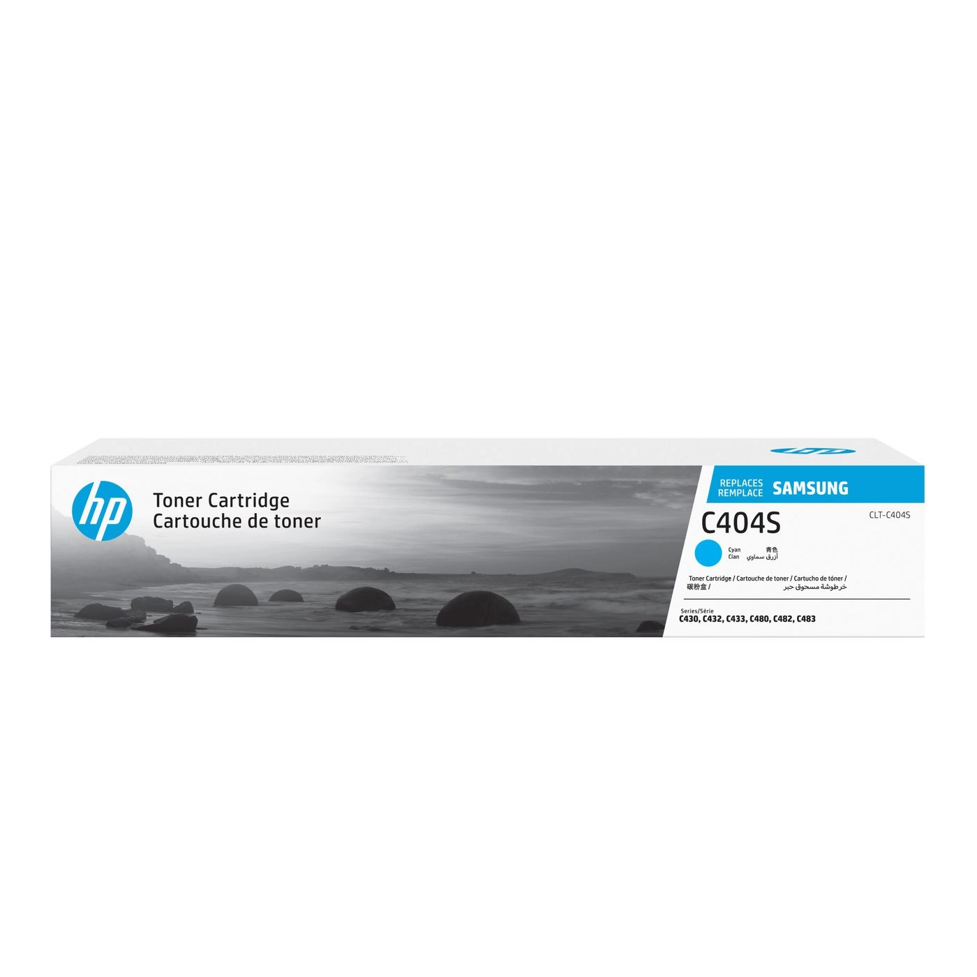 HP replaces Samsung CLT-C404S cyan toner
