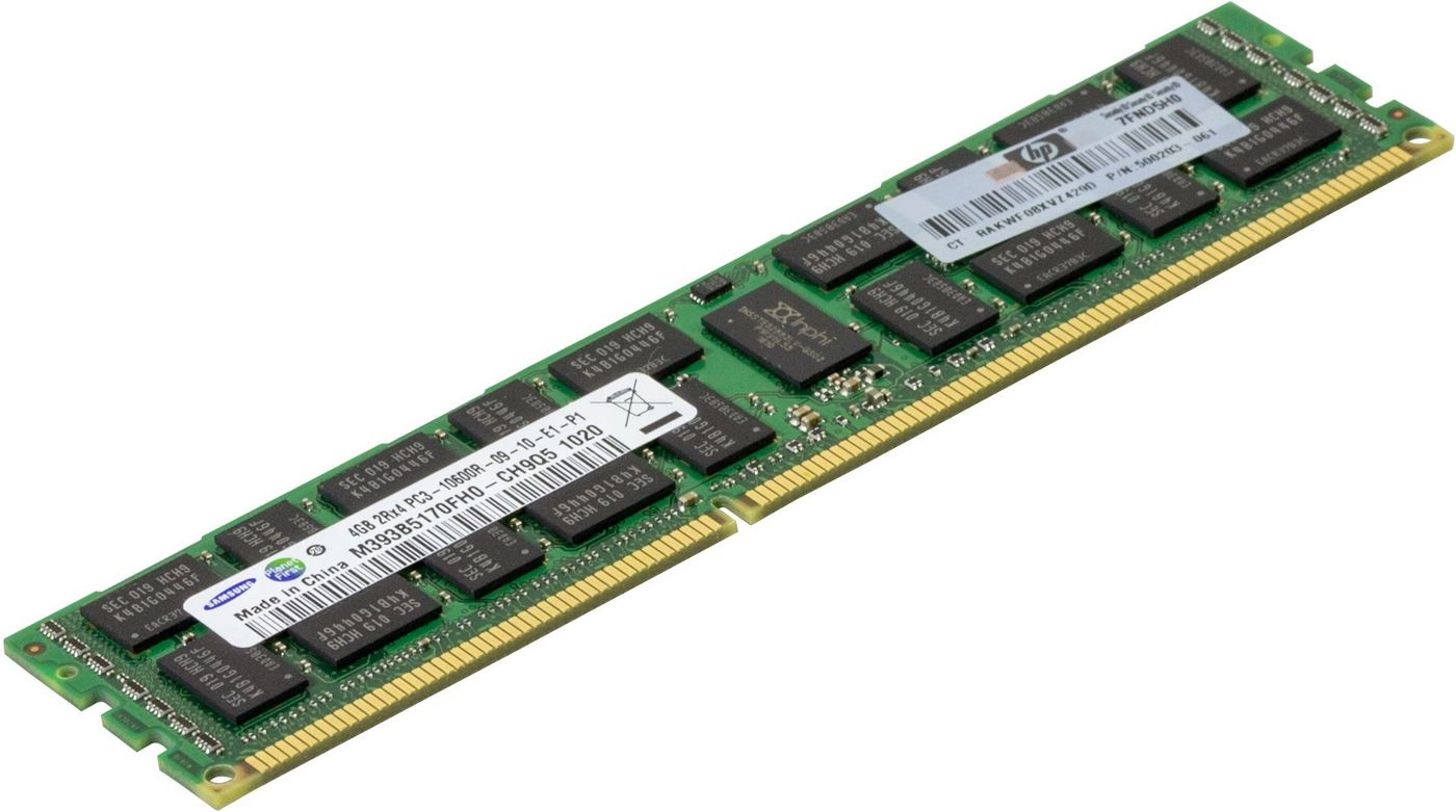 4Gb 2Rx4 PC3-10600R-9 ModuleG6 501534-001-RFB 5711045944192