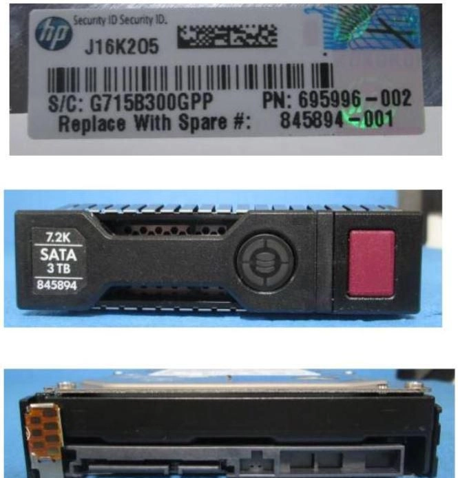 HPE server drive HPE 845894-001 hard