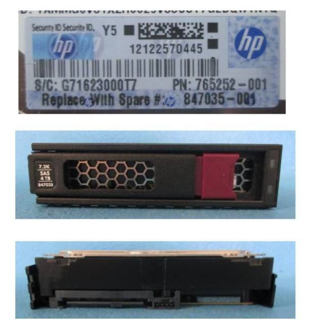HPE 847035-001 hard drive 4 TB