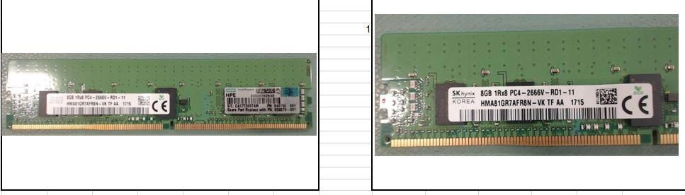 8GB PC4-2666V-R, registered