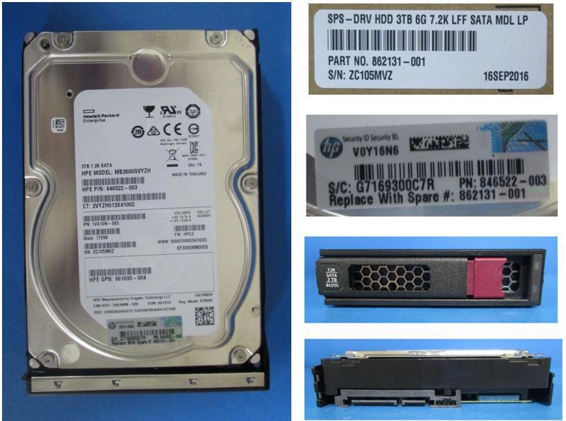DRV HDD 3TB 6G 7.2K