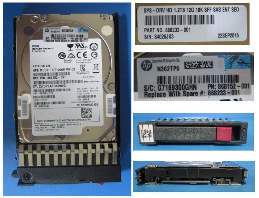 HD 1.2TB 12G 10K SFF
