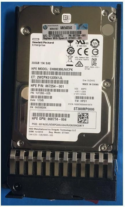 HDD 300GB 12G 15K SFF SAS