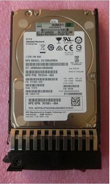 HPE server disk HPE 873036-001-RFB hard