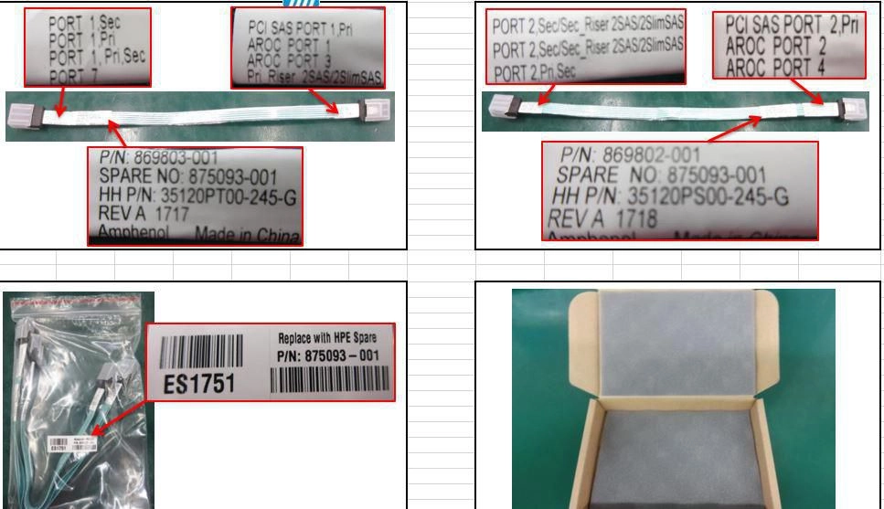 SPS-CBL AROC TO SHINER 36P 875093-001-RFB