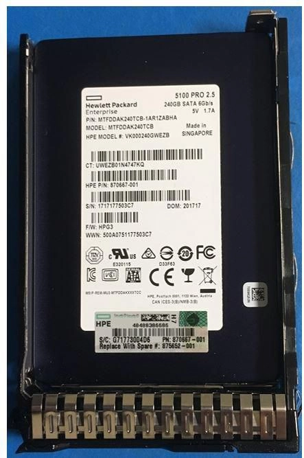SSD 240GB SFF SATA RI DS