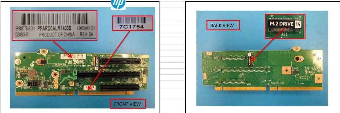 SPS-PCA 3S 2X8 X16 PCI-E M