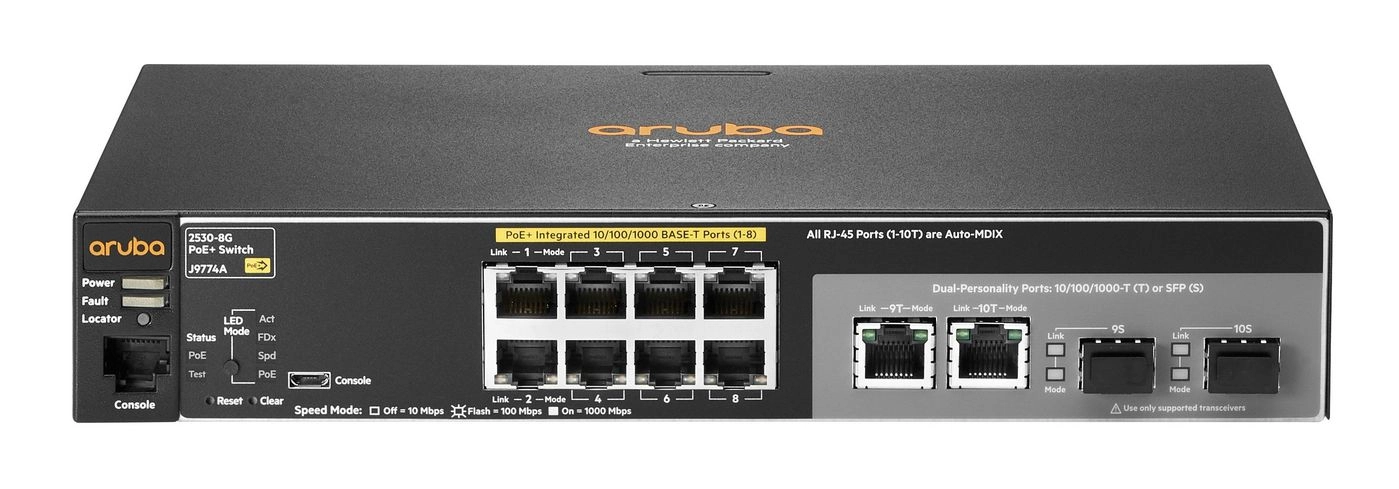 2530-8G-PoE+ Switch J9774A#ABB-RFB 5715328067660
