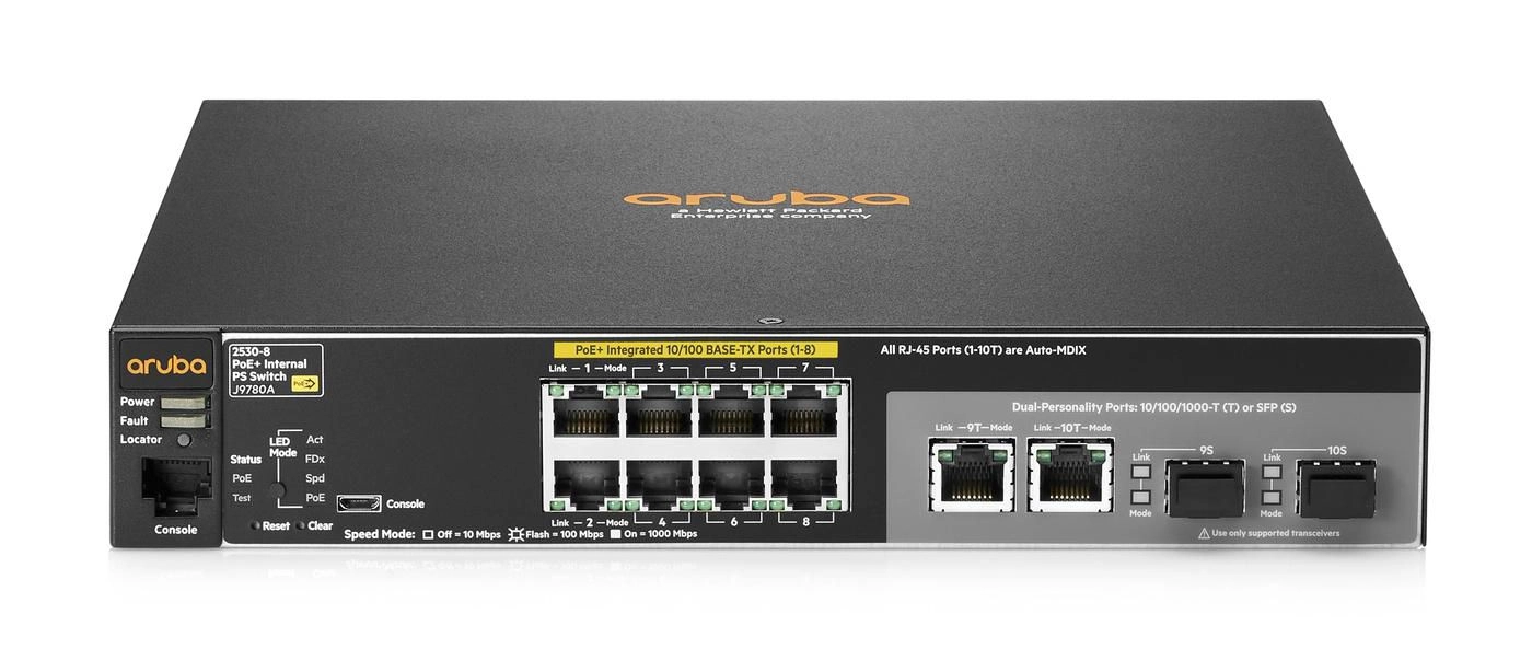 2530-8-POE+ Switch J9780A-RFB 5704174854173