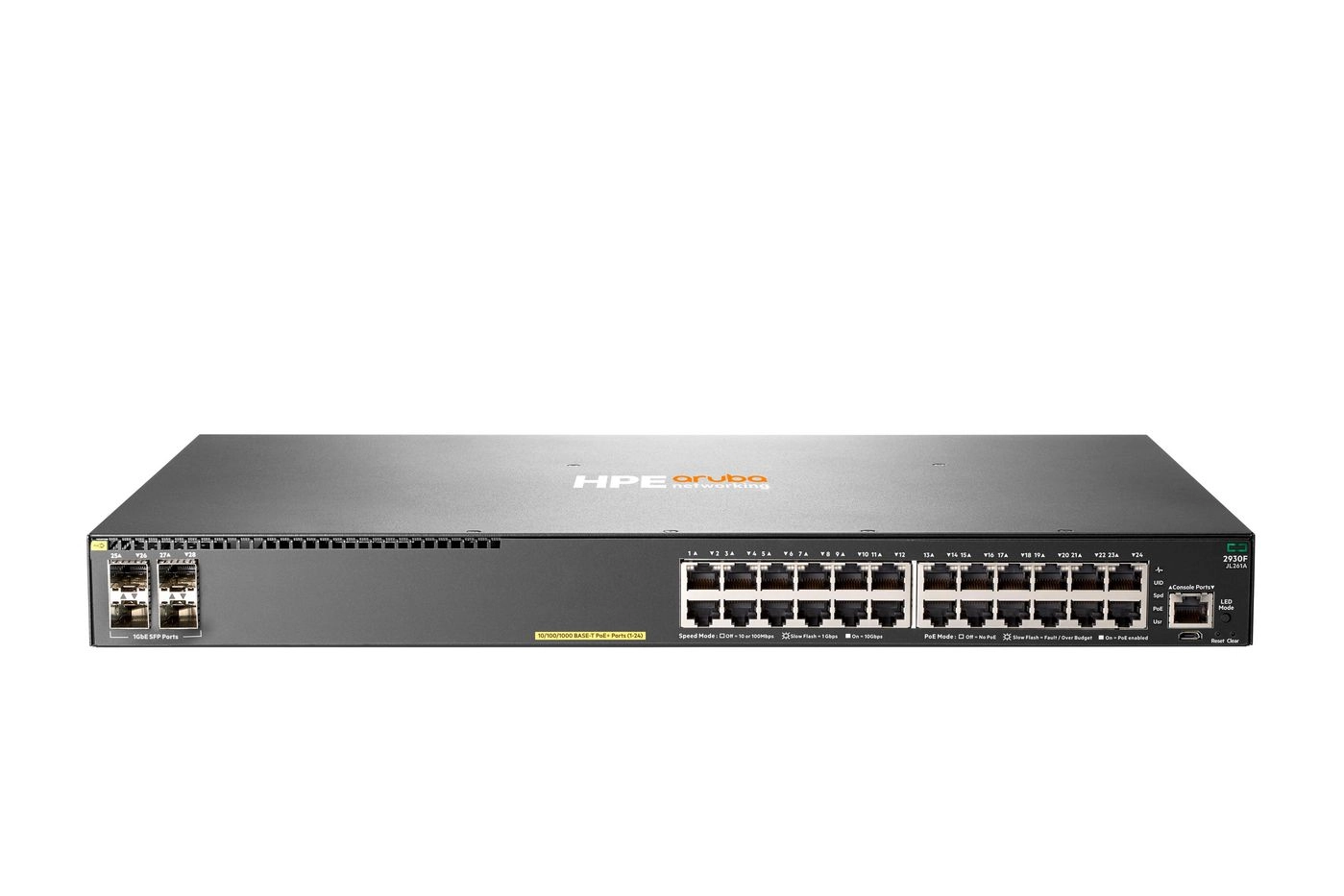ARUBA 2930F 24G POE+ 4SFP JL261A-RFB