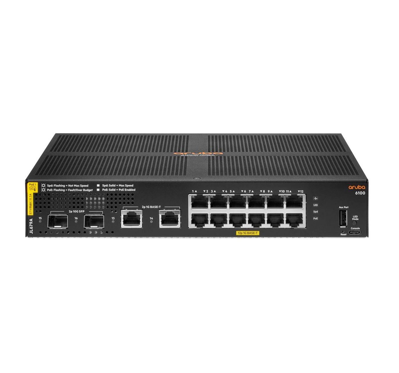 HPE Switch 6100 12G Class4 PoE