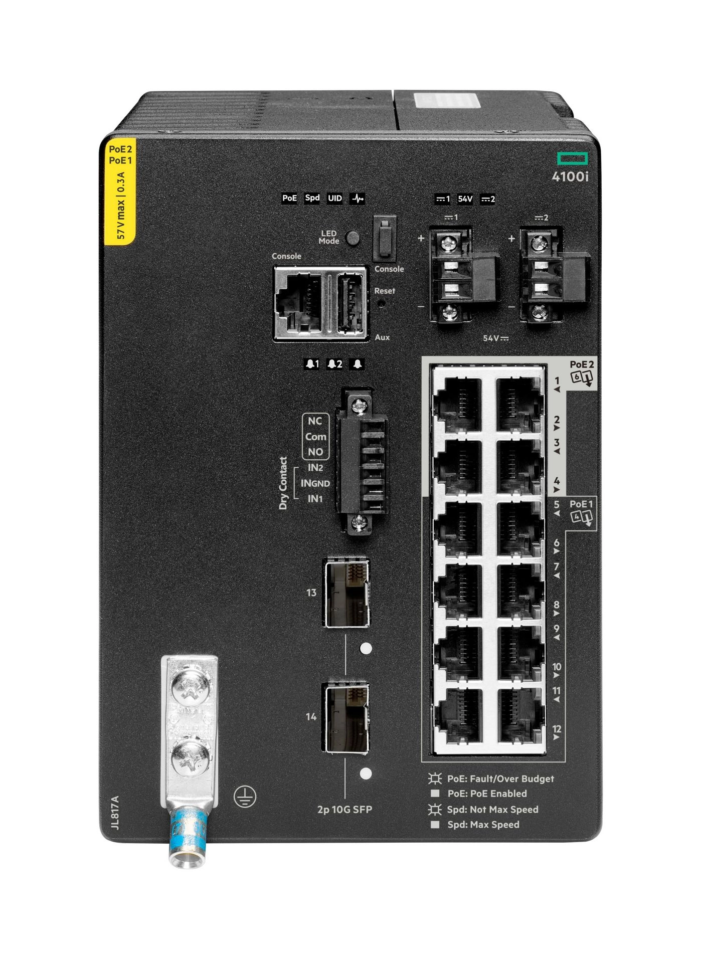 HPE Aruba CX 4100i Switch 12G