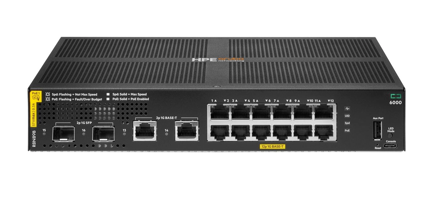 Switch HP Aruba Networking Cx 6000