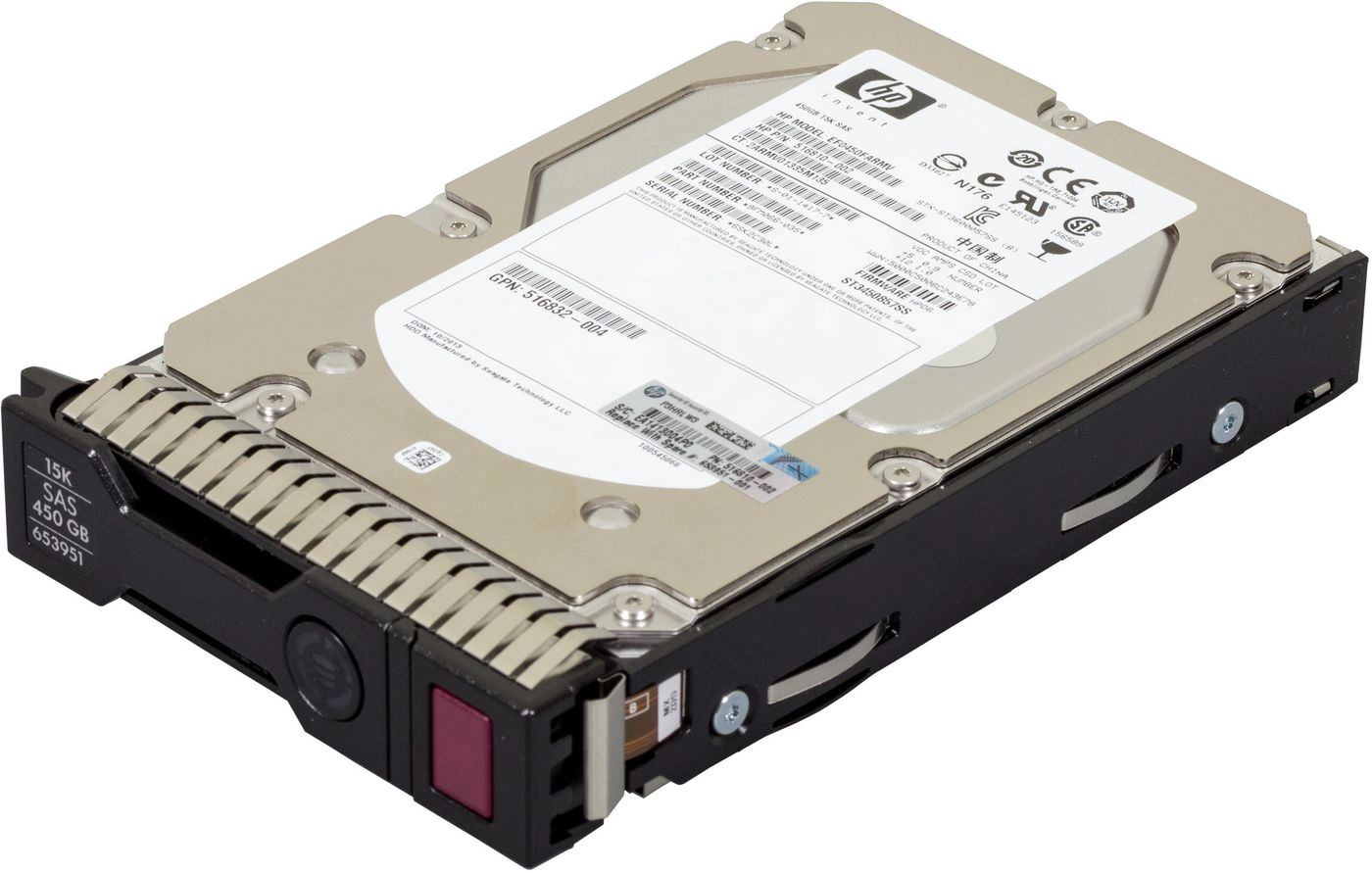 450GB 6G SAS 15K 3.5in