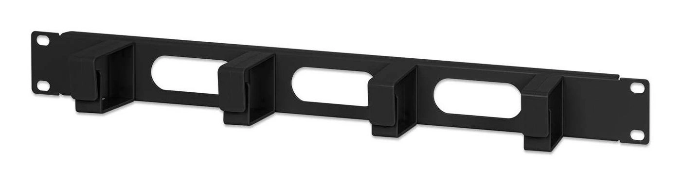 Cable management 1U 4 small plastic