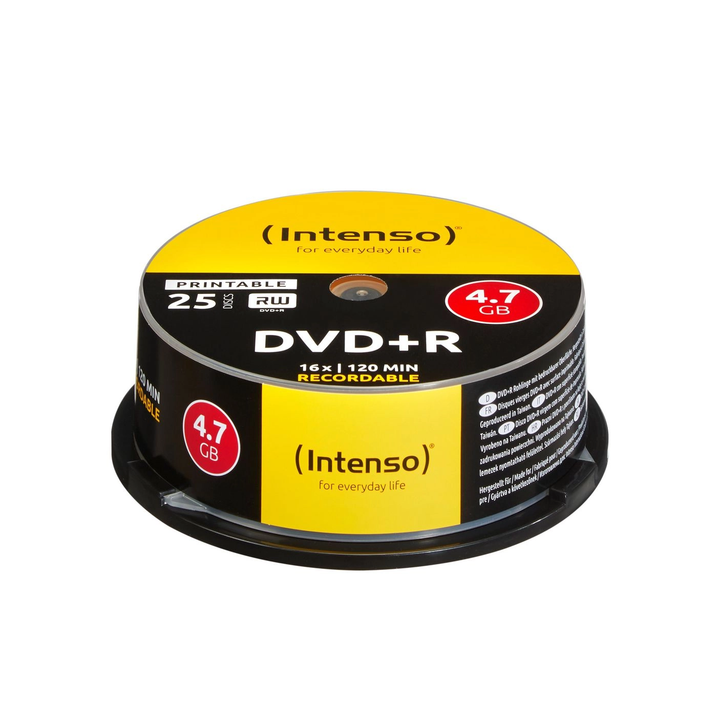 DVD+R 4 7 GB (16fach  25