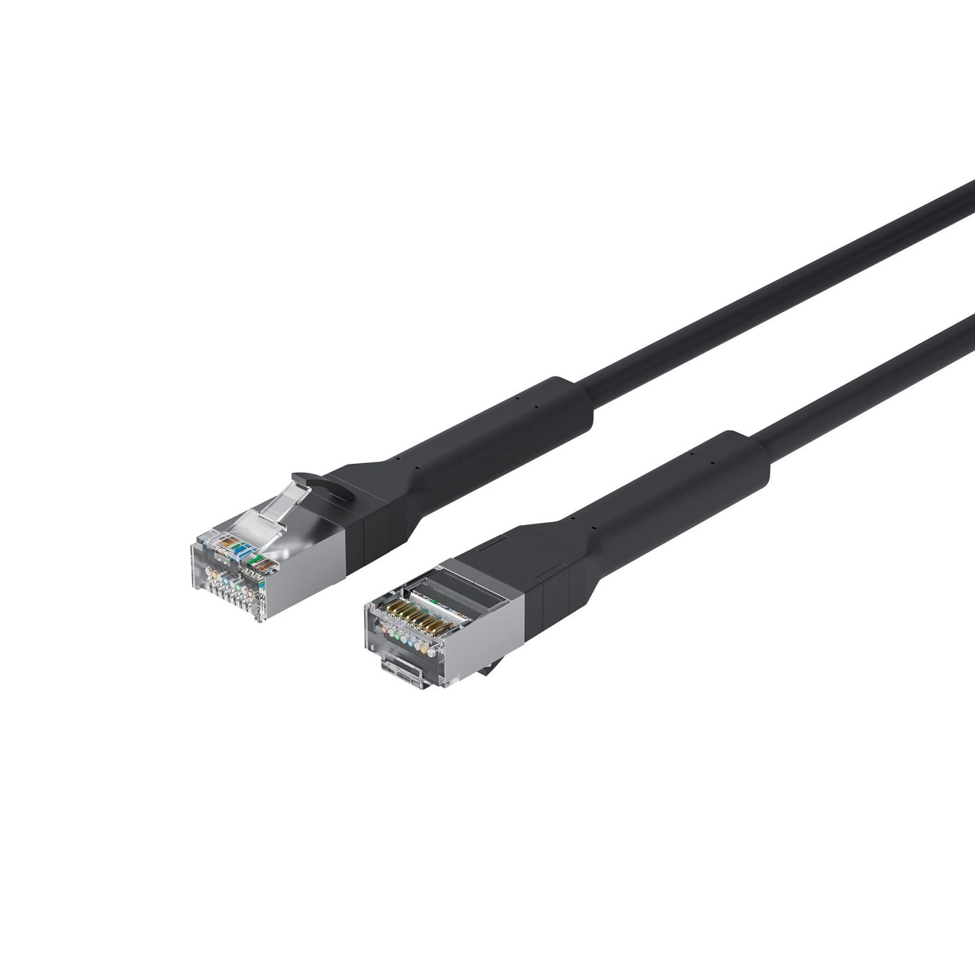 Lanview LV-6AFTP-FLEX-ANG-015B networking cable Black 1