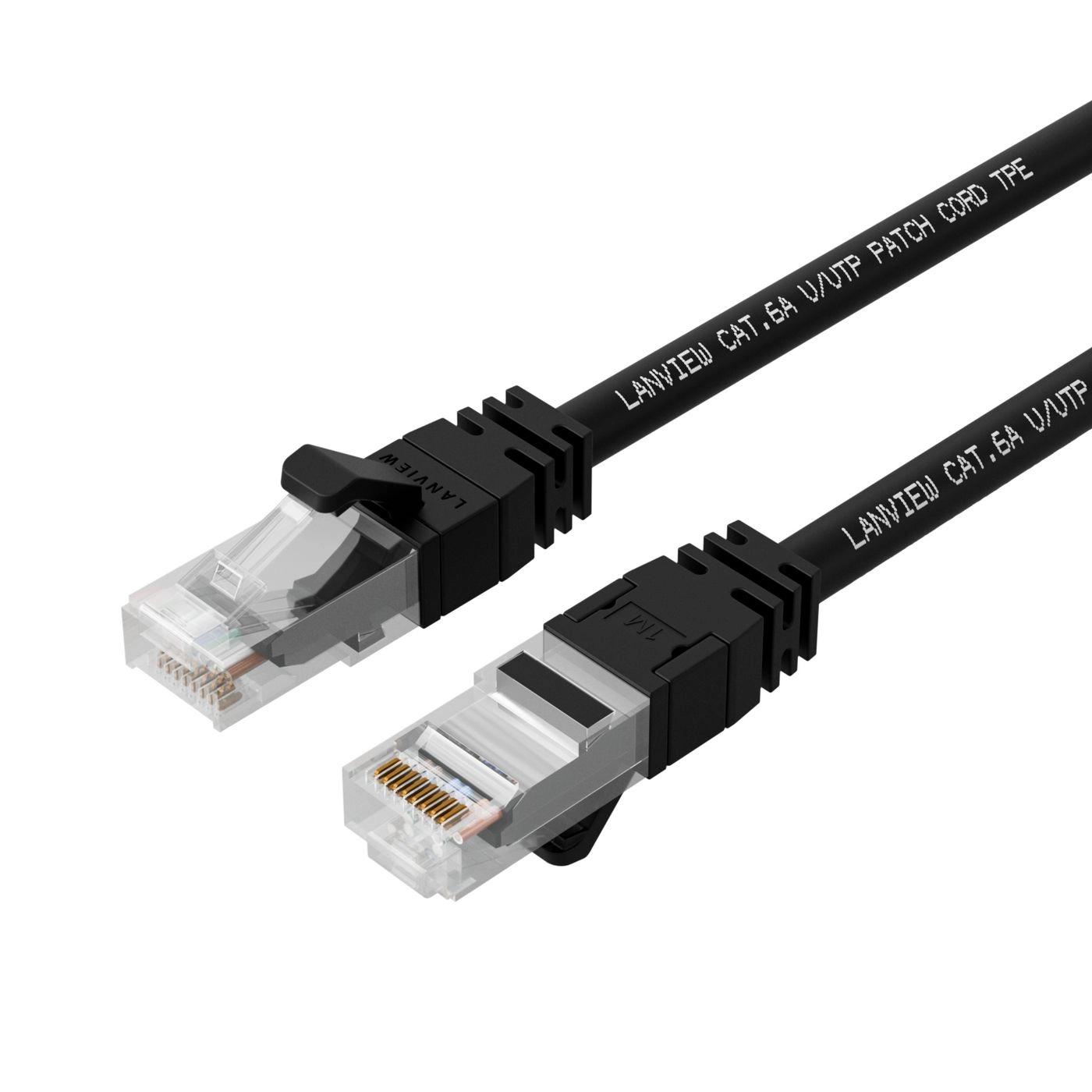 Lanview LV-UTP6A20B networking cable Black 20