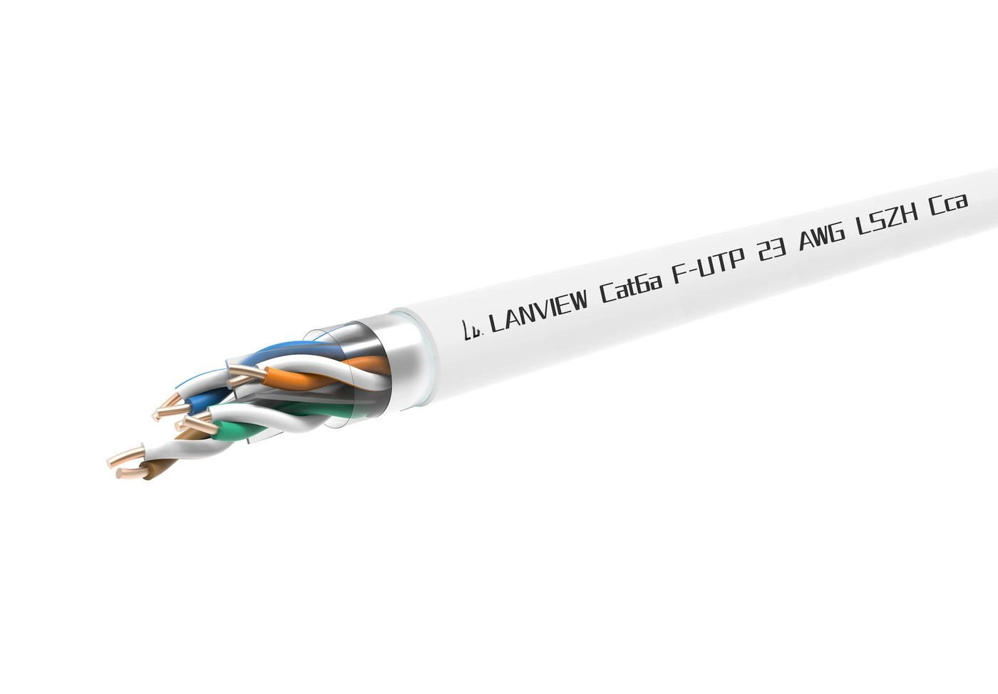 Lanview LVN122164 networking cable White 305
