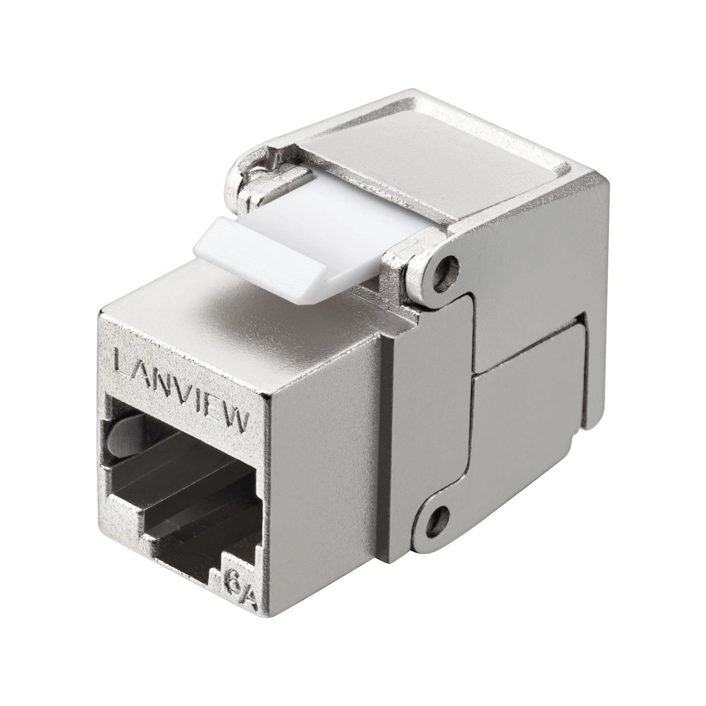 Lanview Cat6a Shielded flip jack LVN128088