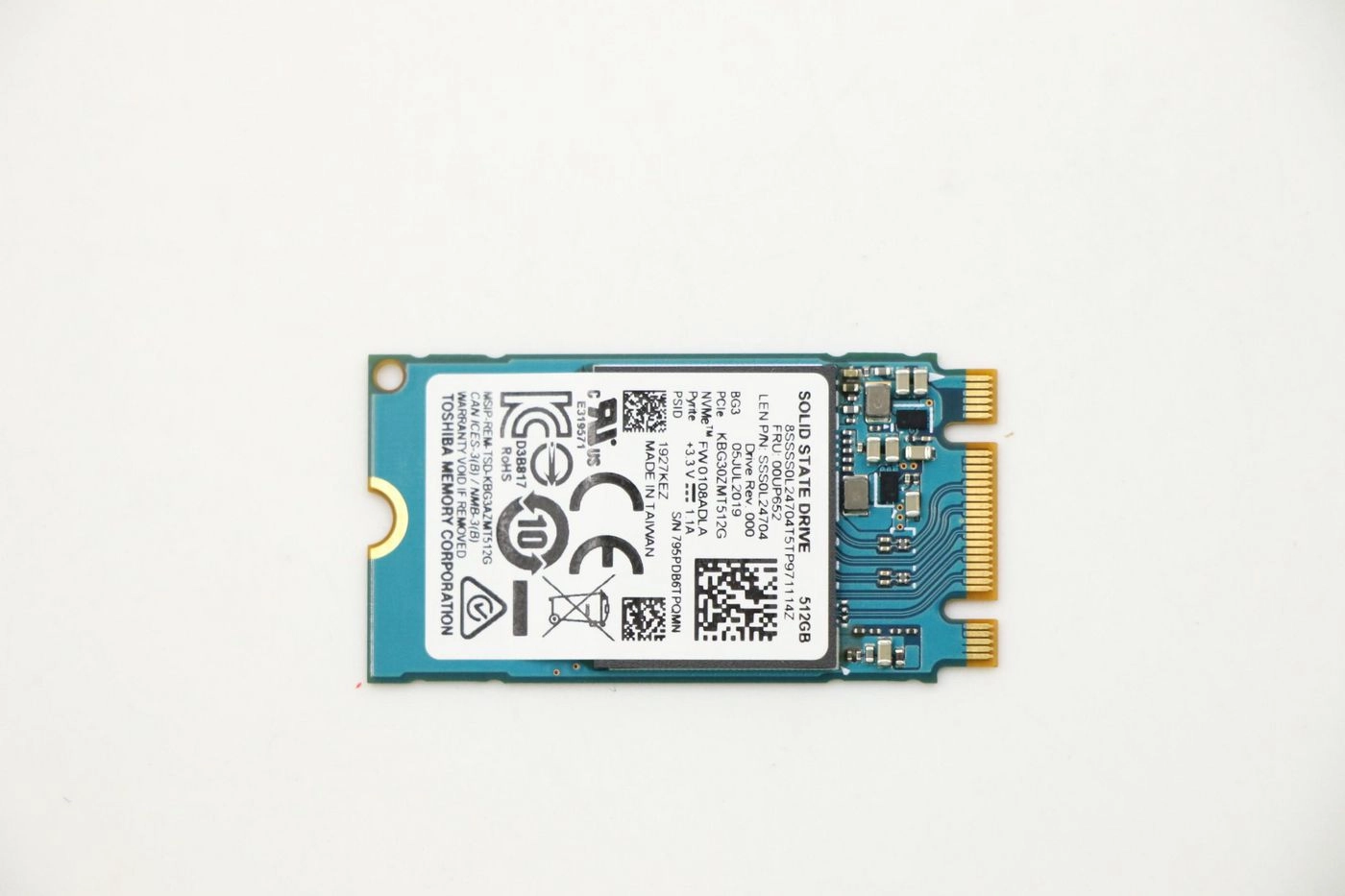 Lenovo 512GB M.2 PCIe NVMe