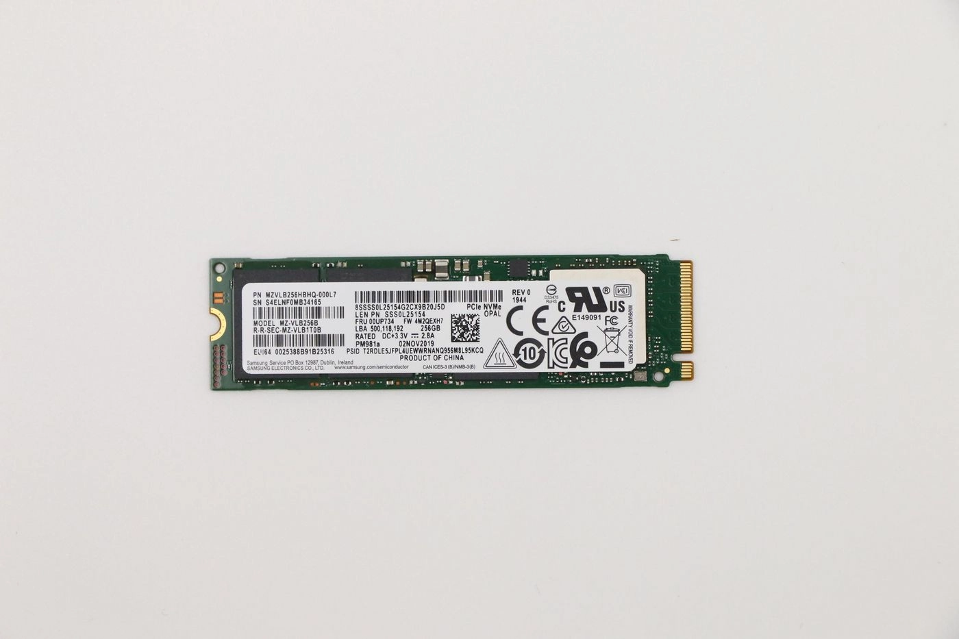 SSD M.2 2280 PCIe NVMe