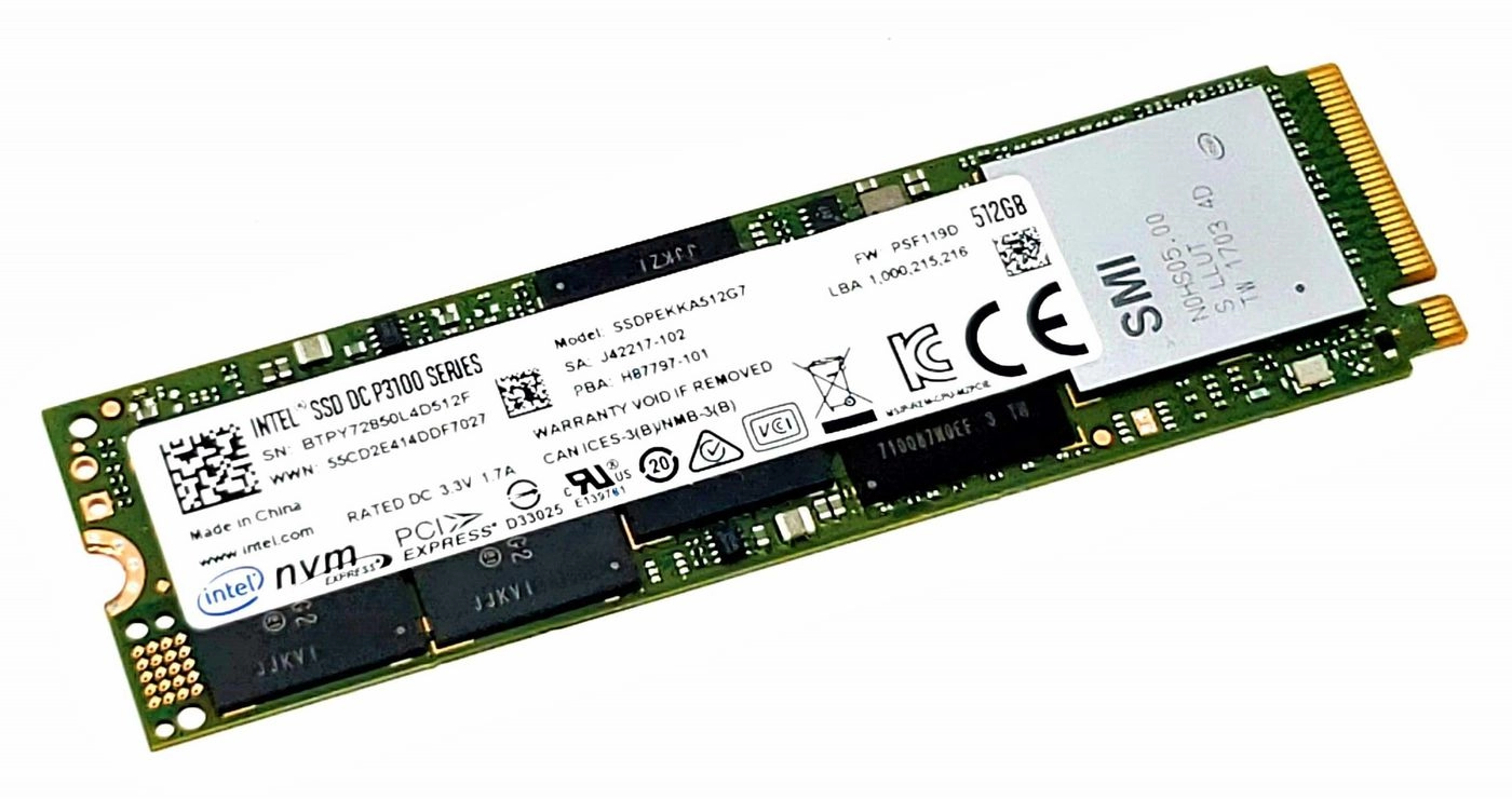 512 GB M.2 2280 PCIe 3.0 x4 SSD