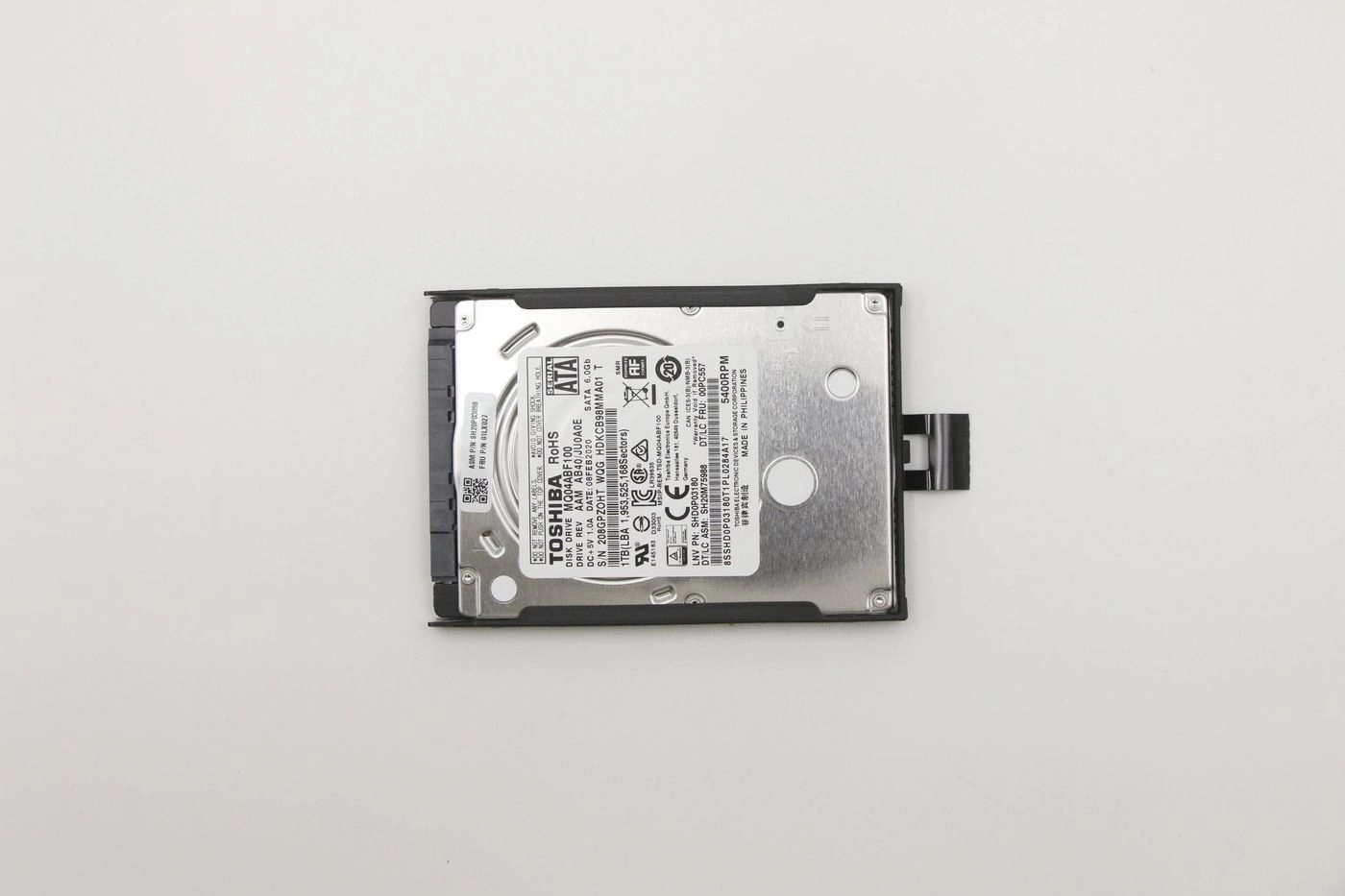 1TB 2.5" SATA hard drive