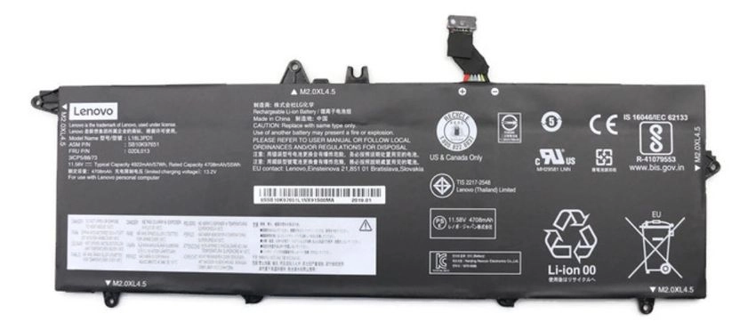 Bateria Lenovo Battery 3c  57Wh  LiIon