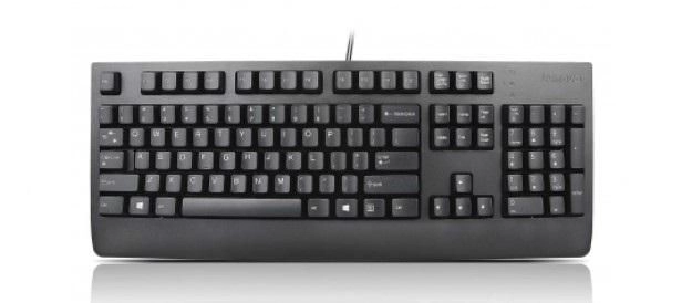 Lenovo 4X30M86890 tastatūra Birojs USB Franču Melns
