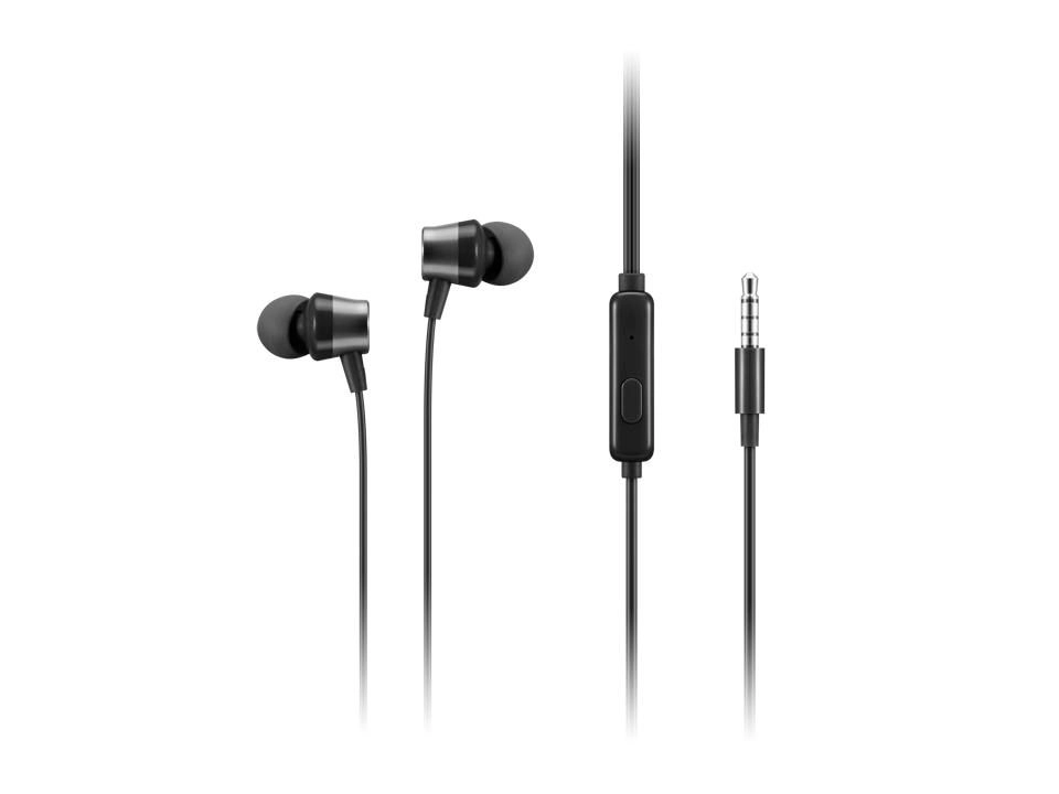 Lenovo 4XD1J77352 austiņas un brīvroku komplekts Vadu Ausīs Birojs / zvanu centrs Melns