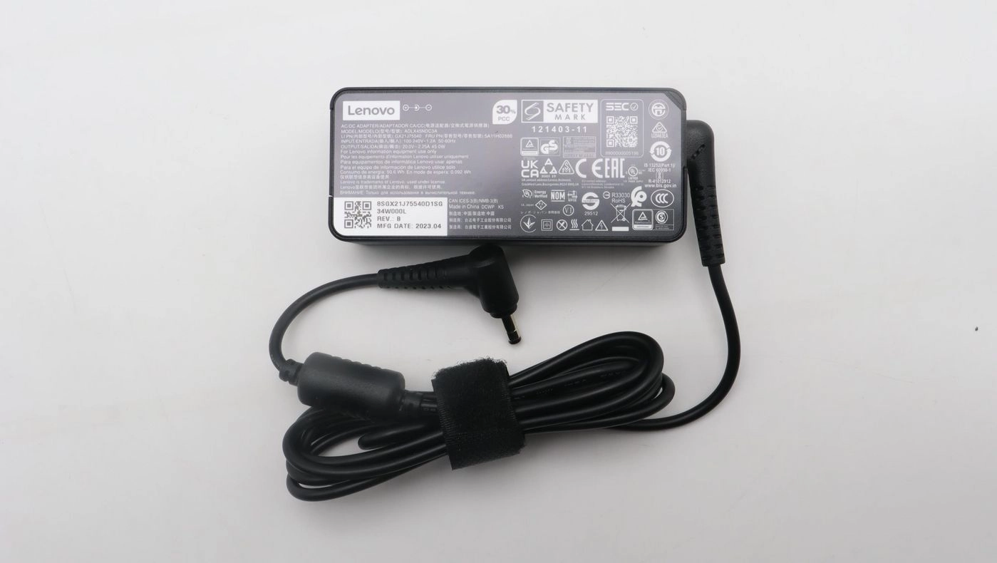 Lenovo 45W AC laptop power supply