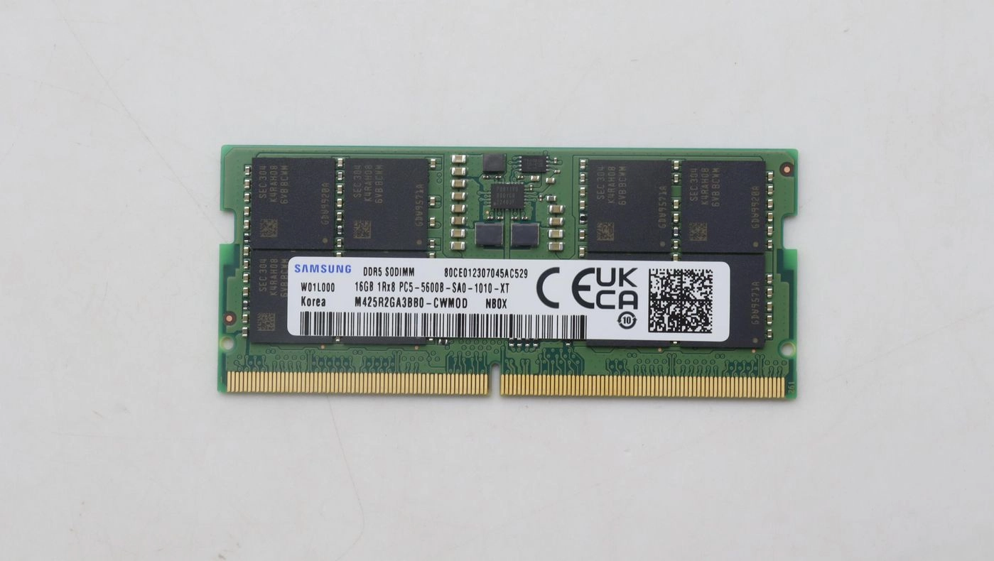 Lenovo 16GB DDR5 SODIMM memory for